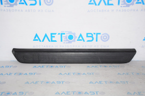 Door sill outer front left Audi Q5 8R 09-17 black, worn, broken guide