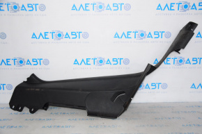 Door sill trim inner rear left Audi Q5 8R 09-17 black, worn