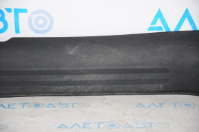 Door sill trim inner front right Audi Q5 8R 09-17 black, worn