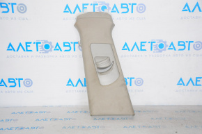 Upper center pillar trim belt left Audi Q5 8R 09-12 gray, for cleaning