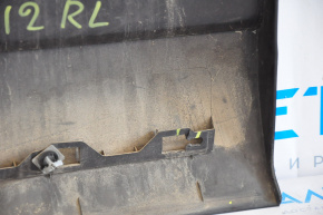 Door trim lower rear left Ford Explorer 11-15 pre-restoration, crack in the fastener