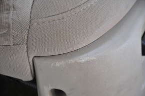 Driver's seat Ford Explorer 11-15 without airbag, mechanic, cloth gray, for cleaning