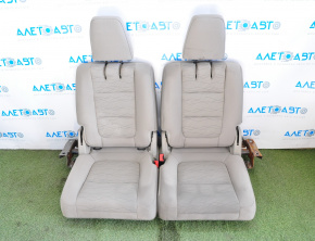 Rear row of seats 3 row Ford Explorer 11-15 gray