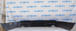 Rear bumper lower part Ford Explorer 11-15 prerest, scratches, crack in the fastener