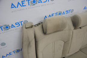 Rear row of seats 2nd row Hyundai Sonata 15-17 beige cloth, dry cleanable