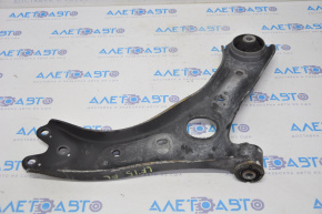 Lower front left arm Hyundai Sonata 15-17 iron, torn silent block