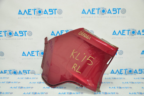 Rear bumper bare left fang Jeep Cherokee KL 14-18 red