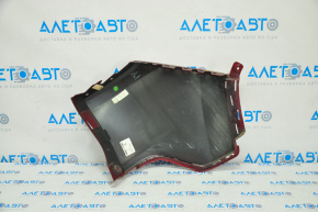Rear bumper bare left fang Jeep Cherokee KL 14-18 red
