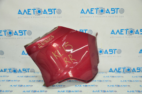 Bumper rear bare right fang Jeep Cherokee KL 14-18 red, crack