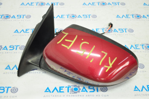 Left side mirror complete Jeep Cherokee KL 14-18 3 pins, red
