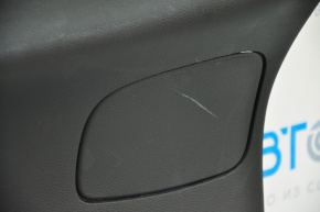 Jeep Cherokee KL 14-18 black tailgate trim, scuffed, scratches