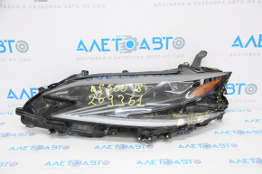 Headlight front left Lexus LS500 18- naked usa broken glass and housing