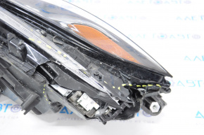 Headlight front left Lexus LS500 18- naked usa broken glass and housing