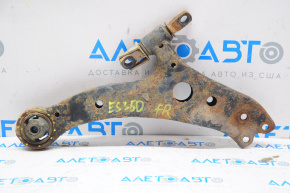 Lower front right arm Lexus ES350 07-12 rusty torn silent block