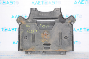 Rear engine protection Audi Q5 8R 09-17 plastic, tears