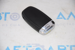 Key Audi Q5 8R 09-17 type 1, smart, 4 buttons, worn, chrome effect defect
