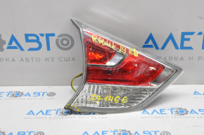Inner taillight trunk lid left Nissan Rogue 14-16, chip