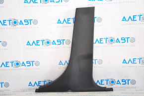 Center pillar trim lower right Dodge Journey 11-20 black, scratch, broken guide