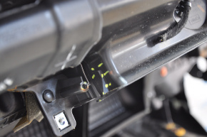 Torpedo front panel without AIRBAG Ford Fusion mk5 13-20 black, tear, broken fastener, for chemical