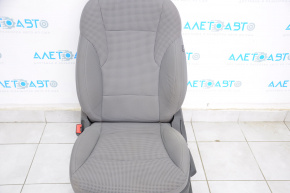 Driver's seat Hyundai Sonata 11-12 without airbag, mechanical, cloth gray