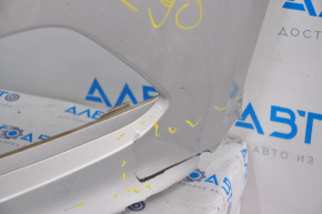 Front bumper bare Hyundai Sonata 15-17 SE hole, broken fasteners, cracks, scratches