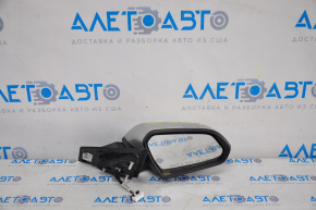 Side mirror right complete Hyundai Sonata 15-17 5 pins, silver Y8