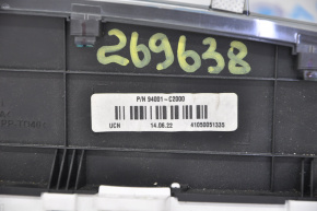 Instrument cluster Hyundai Sonata 15-18 51k scratches
