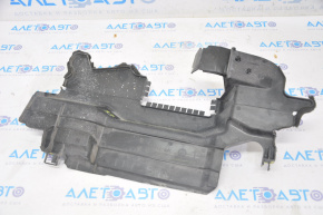 Left radiator deflector Infiniti Q50 14-18 3.7, 3.5 cracks fasteners