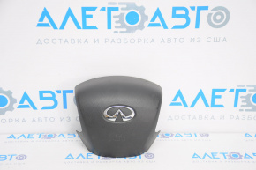 Airbag in steering wheel driver Infiniti Q50 14-15 black, scratches