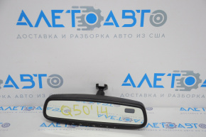 Interior mirror Infiniti Q50 14-20 black with auto-dimming control and compass
