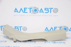 Door sill trim rear left inner Infiniti Q50 14-20 gray, scratches