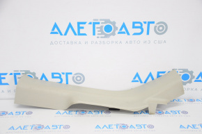 Door sill trim rear right inner Infiniti Q50 14-20 gray, scratches