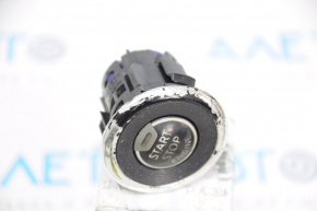 Start-stop button Infiniti Q50 14-24 useful chrome