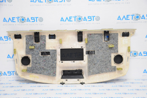 Rear shelf Infiniti Q50 14-20 for spare wheel, for BOSE, black