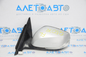 Left side mirror complete Infiniti Q50 14-20 7 pins, turn signal, silver