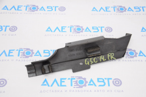 Seal wing hood-wing right Infiniti Q50 14-20 rear