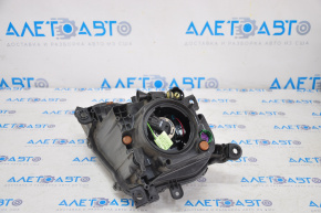 Headlight front left bare Jeep Cherokee KL 14-16 dorest halogen black, without plug