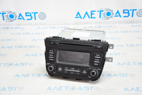 Radio tape recorder Kia Sorento 14-15 rest small display