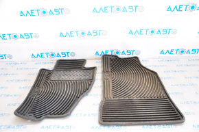 Set of floor mats for Kia Sorento 10-15 rubber, black