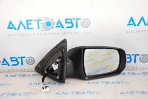 Side mirror right complete Kia Sorento 10-15 7 pins, turn signal, silver