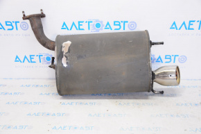 Rear muffler with barrel for Toyota Camry v40 2.4, 2.5, hybrid