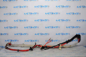 High-voltage cable to the battery of Toyota Camry v40 hybrid through the entire body, the chip is cut off