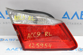 Inner taillight trunk lid left Honda Accord 13-15 crack, chip
