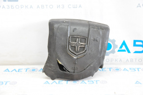 Airbag in steering wheel driver Dodge Journey 11-20 black, burnt, rusty pyropatron