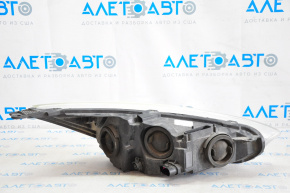 Headlight front left bare Ford Focus mk3 15-18 rest halogen light, opened