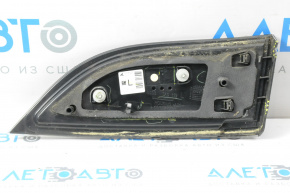 Inner taillight trunk lid left Chevrolet Volt 11-15 chipped plastic, broken fastener