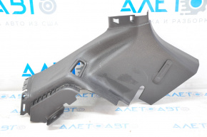 Rear pillar trim center left Ford Focus mk3 11-18 4d black, scratch