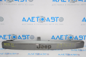 Trunk door molding with lighting and handle Jeep Patriot 11-17 broken fasteners