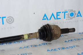 Drive axle shaft front right Nissan Leaf 13-15 with bracket, bearing play