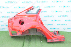 Quarter wing rear right Ford Focus mk3 11-18 4d red, pokes